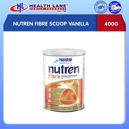 NUTREN FIBRE SCOOP VANILLA (400G)